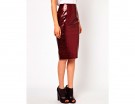 Pencil skirt ciliegia