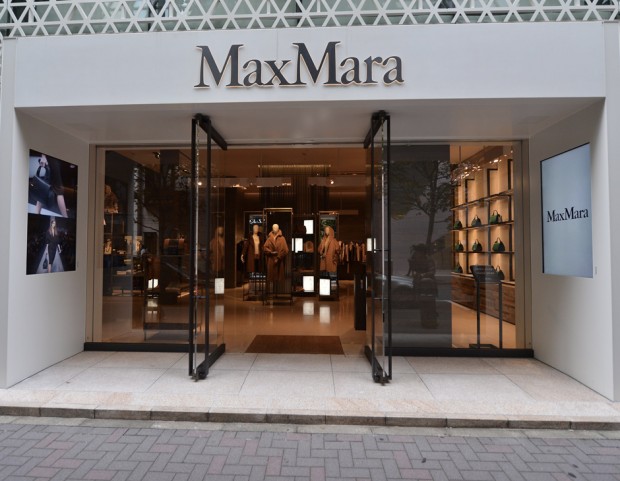 Lo store Max Mara di Ginza a Tokyo