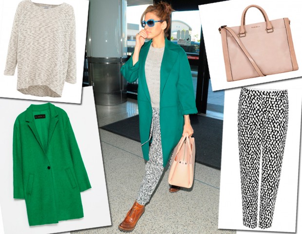 Copia il look stiloso di Eva Mendes