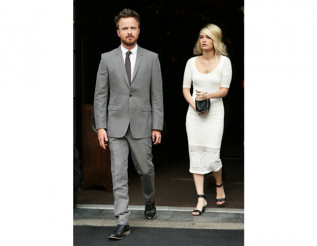 Aaron Paul e Lauren Corinne Parkasian