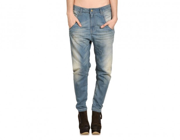 Jeans boyfriend stone washed