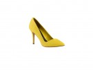 In suede giallo limone