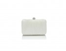 Clutch con effetto drappeggiato