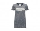 T-shirt basic in cotone con stampa pipistrello