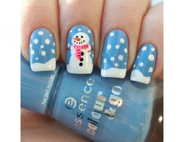 Unghie Le Nail Art Con Fiocchi Di Neve Più Belle Di