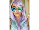 Opal hair con turchese e lilla