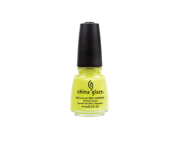 Il giallo neon di China Glaze è per chi non ha paura di osare.