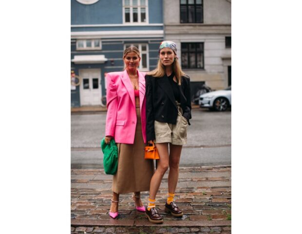 Copenhagen street style PE 22 blazer bermuda gonna